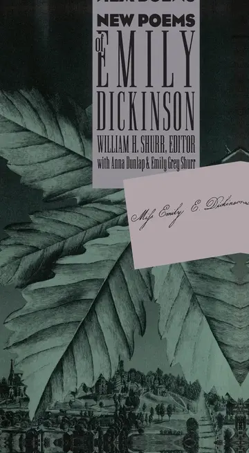 Cover of New Poems of Emily Dickinson