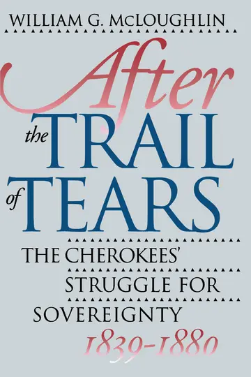 Cover of After the Trail of Tears
