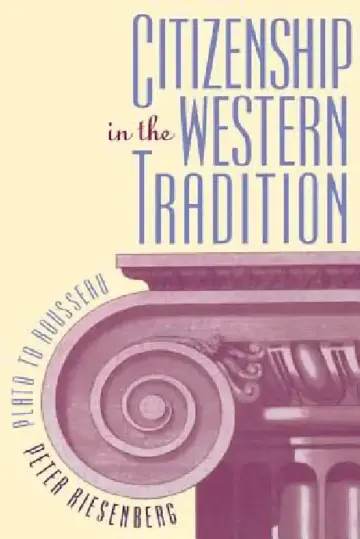 Cover of Citizenship in the Western Tradition