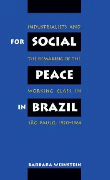 Cover of For Social Peace in Brazil
