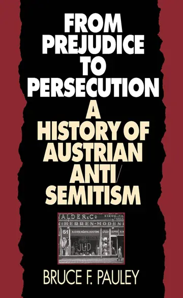 Cover of From Prejudice to Persecution