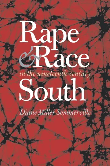 Cover of Rape and Race in the Nineteenth-Century South
