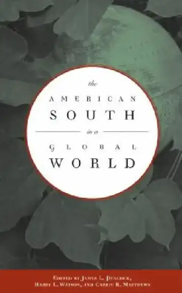 Cover of The American South in a Global World