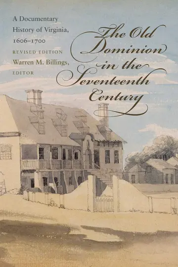 Cover of The Old Dominion in the Seventeenth Century