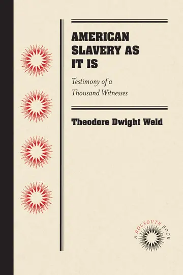 Cover of American Slavery as It Is