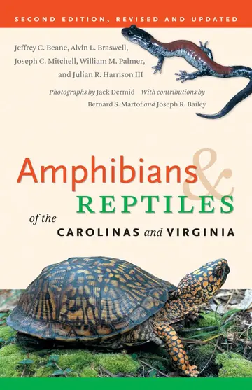 Cover of Amphibians & Reptiles of the Carolinas and Virginia