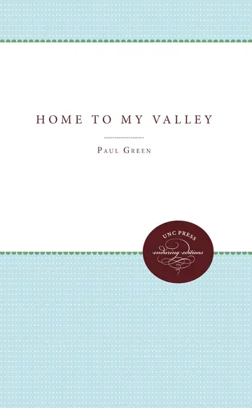 Cover of Home to My Valley