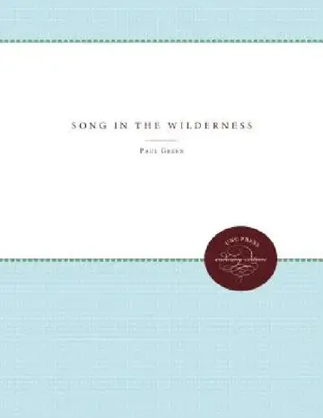 Cover of Song in the Wilderness