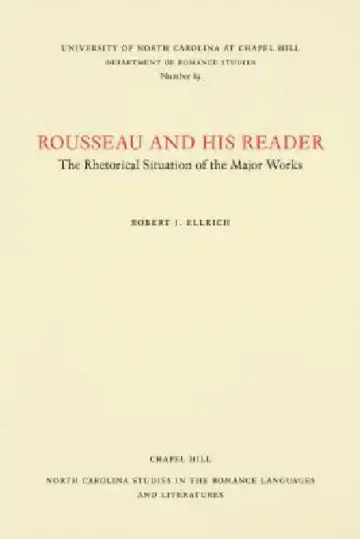 Cover of Rousseau and His Reader