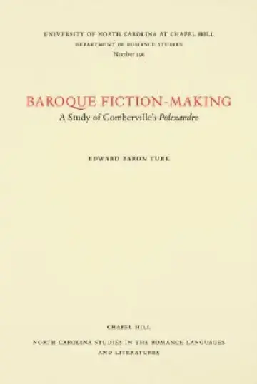 Cover of Baroque Fiction-Making