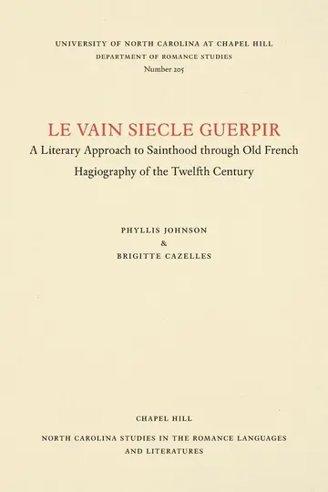 Cover of Le Vain Siecle Guerpir