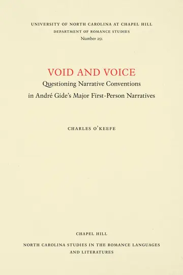 Cover of Void and Voice