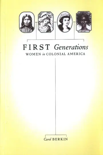 Cover of First Generations