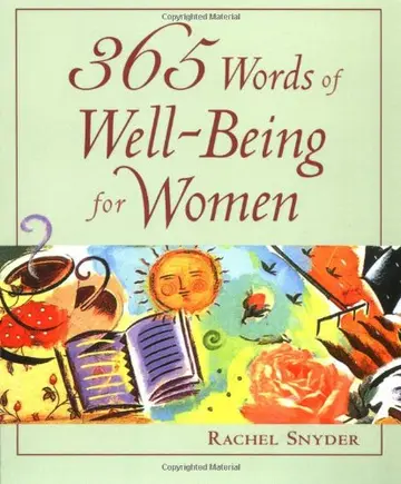 Cover of 365 Words of Well-Being for Women