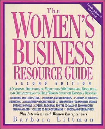 Cover of The Women's Business Resource Guide