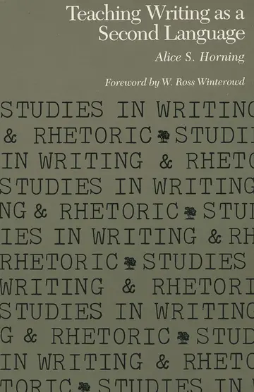 Cover of Teaching Writing as a Second Language
