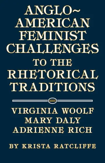 Cover of Anglo-American Feminist Challenges to the Rhetorical Traditions