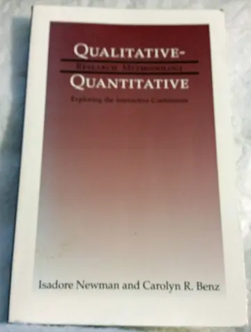 Cover of Qualitative-quantitative Research Methodology