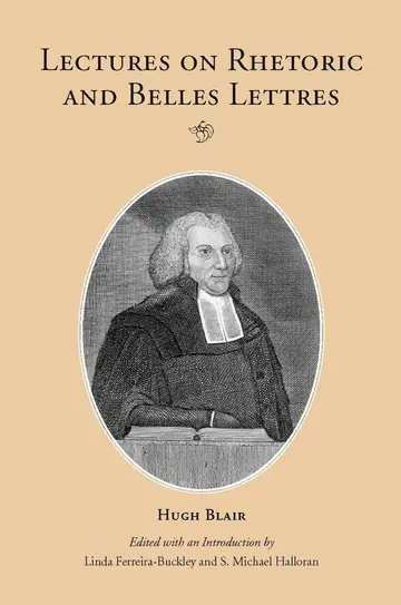Cover of Lectures on Rhetoric and Belles Lettres