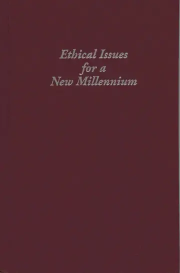 Cover of Ethical Issues for a New Millennium