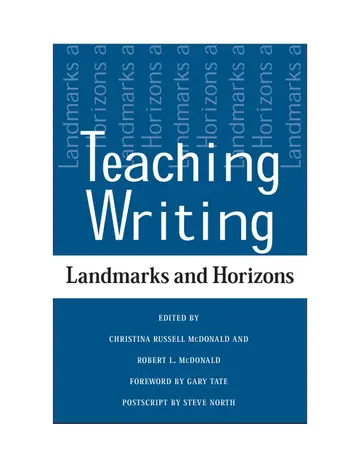 Cover of Teaching Writing