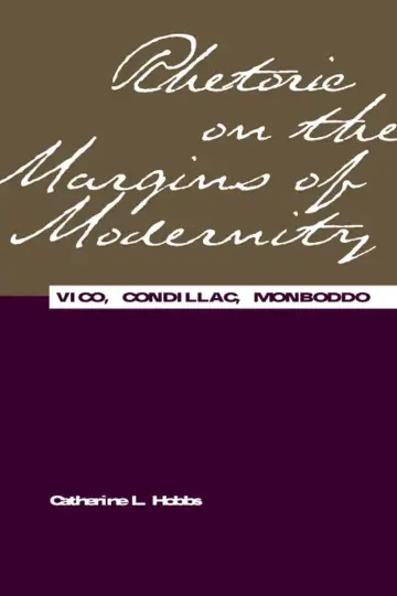 Cover of Rhetoric on the Margins of Modernity