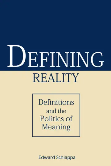 Cover of Defining Reality