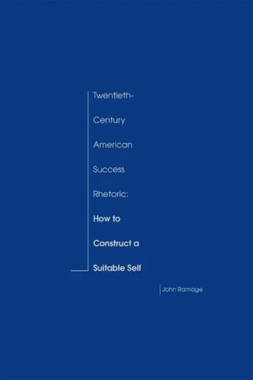 Cover of Twentieth-Century American Success Rhetoric