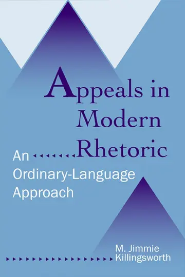Cover of Appeals in Modern Rhetoric