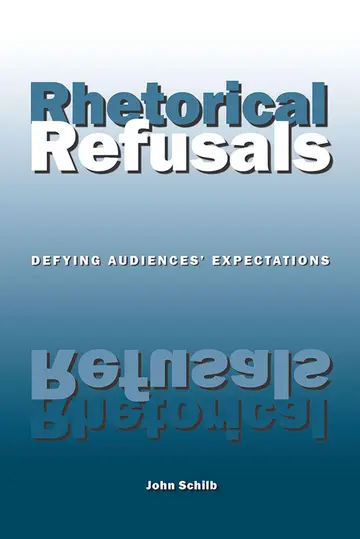 Cover of Rhetorical Refusals