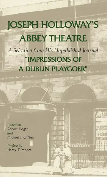 Cover of Joseph Holloway's Abbey Theatre