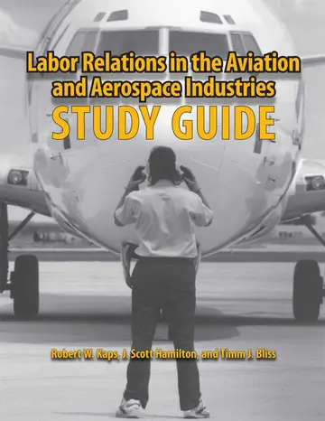 Cover of Labor Relations in the Aviation and Aerospace Industries
