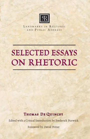 Cover of Selected Essays on Rhetoric