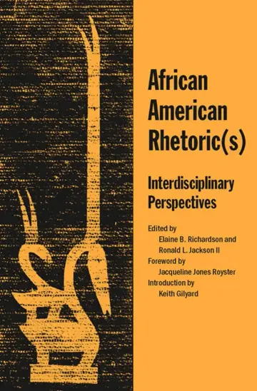 Cover of African American Rhetoric(s)