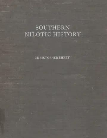 Cover of Southern Nilotic History