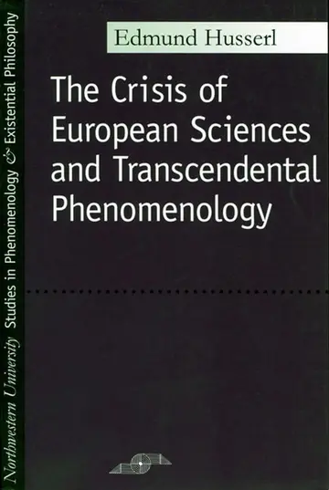 Cover of Crisis of European Sciences and Transcendental Phenomenology