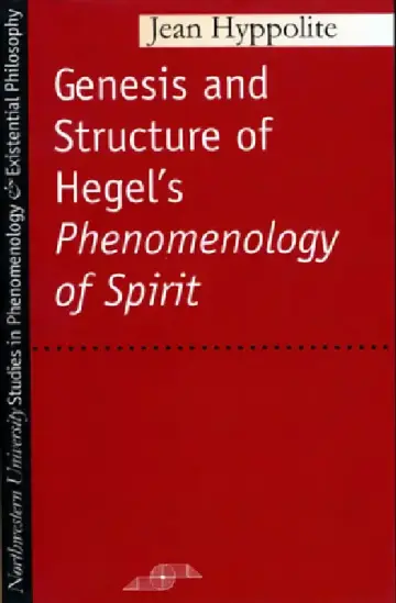 Cover of Genesis and Structure of Hegel's "Phenomenology of Spirit"