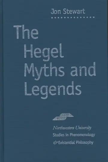 Cover of The Hegel Myths and Legends