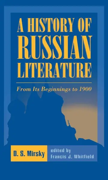Cover of A History of Russian Literature