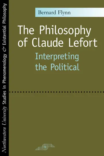Cover of The Philosophy of Claude Lefort