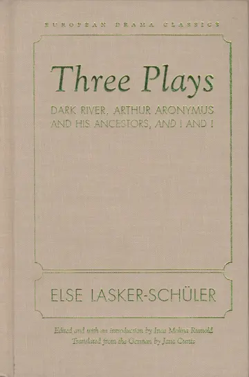 Cover of Three Plays
