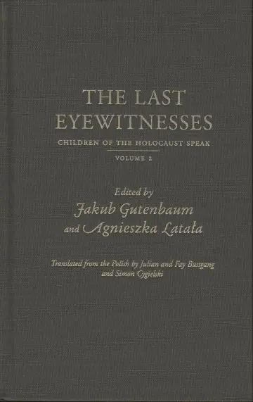 Cover of The Last Eyewitnesses