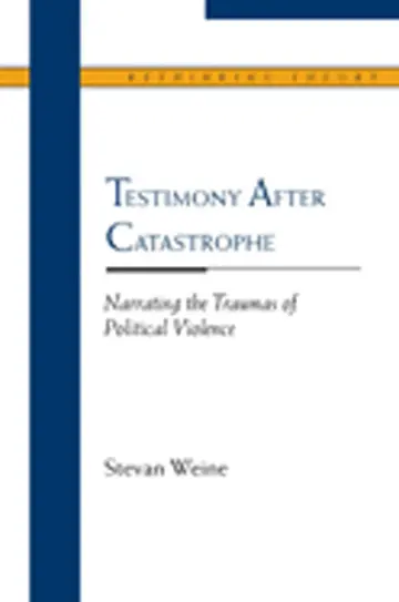 Cover of Testimony After Catastrophe