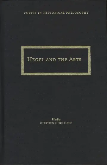 Cover of Hegel and the Arts