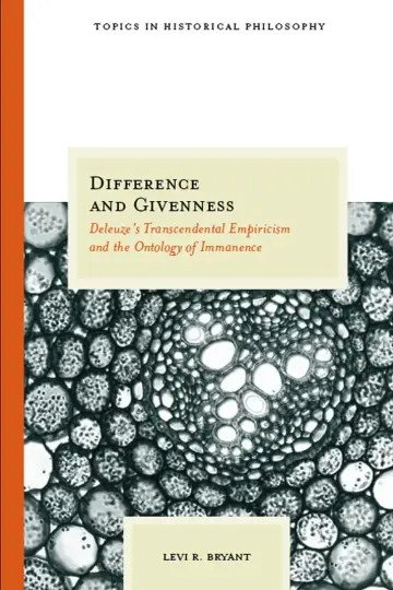 Cover of Difference and Givenness