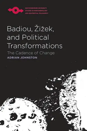 Cover of Badiou, Zizek, and Political Transformations