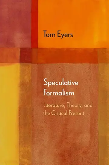 Cover of Speculative Formalism