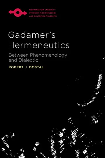 Cover of Gadamer's Hermeneutics
