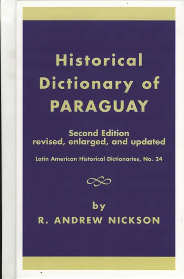 Cover of Historical Dictionary of Paraguay