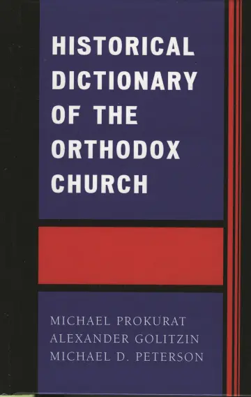 Cover of Historical Dictionary of the Orthodox Church